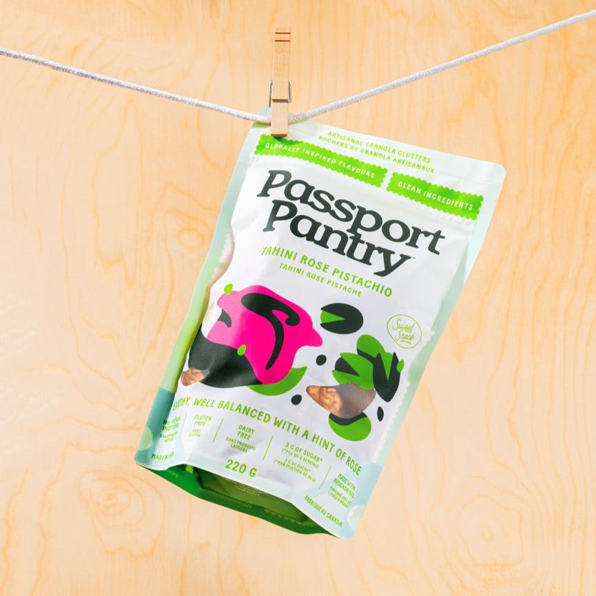 Tahini Rose Pistachio | Granola Clusters