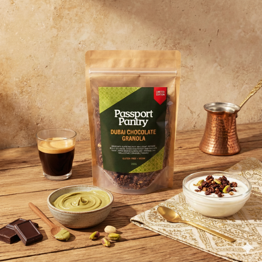 Limited Edition - Dubai Chocolate | Granola Clusters