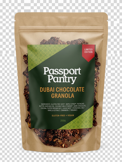 Limited Edition - Dubai Chocolate | Granola Clusters